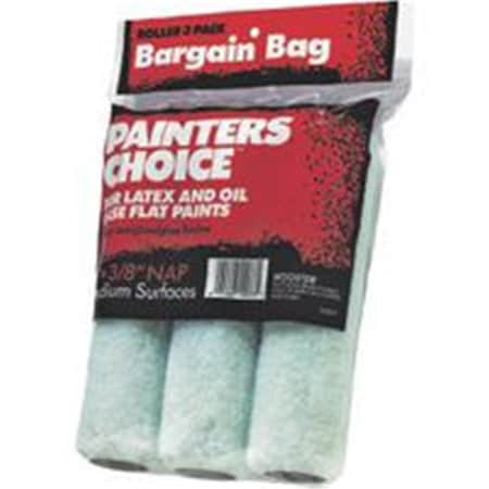 Wooster Roller Cvr Fabric 3Pk 9X3/8In R728-9 4750766